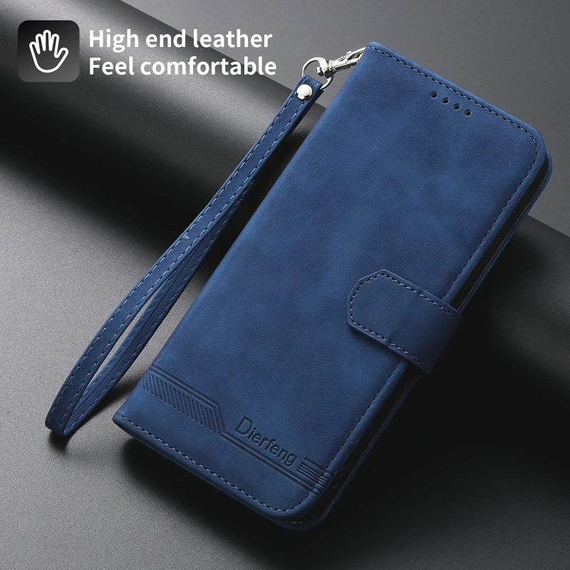 XINYEXIN Custodia per Xiaomi Redmi Note 10 Pro 4G, Cover a Libro in Pelle PU con Blocco RFID, Slot per Carte, Supporto, Protezione Completa Antiurto - Blu