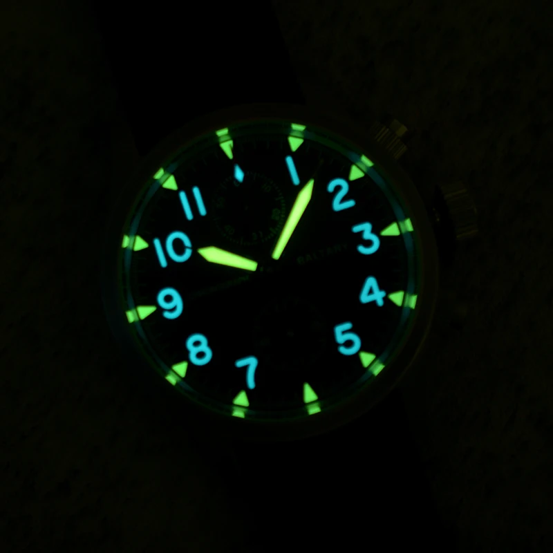 Baltany S5033 Chronograph Watch Man Pilot Watch Waterproof 100MM Sapphire Stainless Steel 39MM Quartz Military Watches For Man - view 5