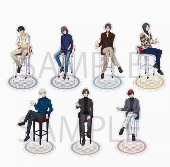 Anime New prince of tennis Laundry Series Stand Figure Acrylic Model Plate Cosplay Collection Desktop Decor