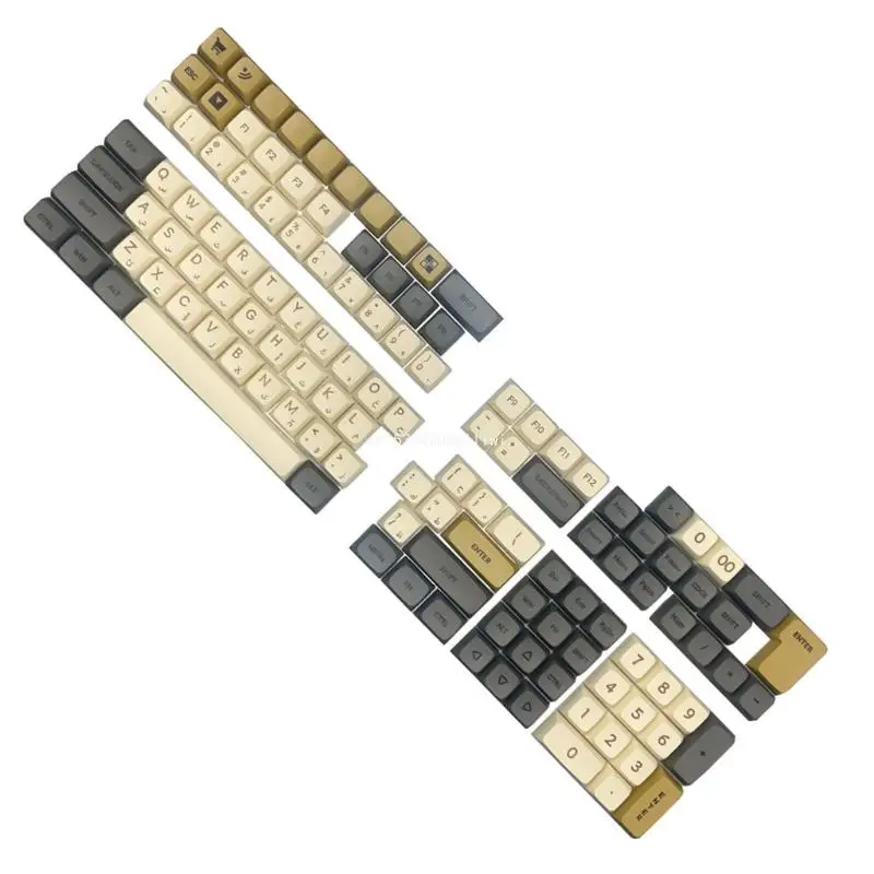 Upgrades Arabic Keycaps XDA Keycaps for 61/75/87/98/104 Keyboard Dropship