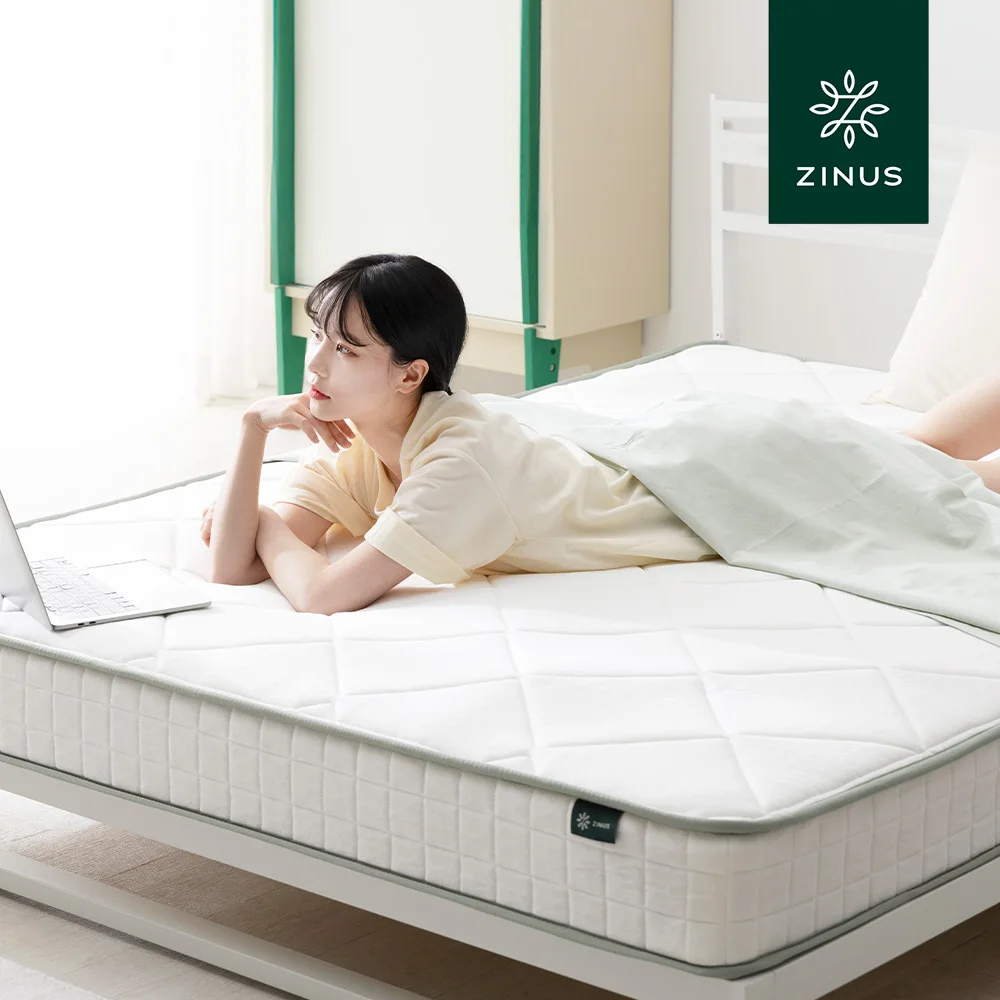 [한국배송/알리전용]지누스 프레시 스프링 침대 매트리스 15cm S/SS/Q - 1