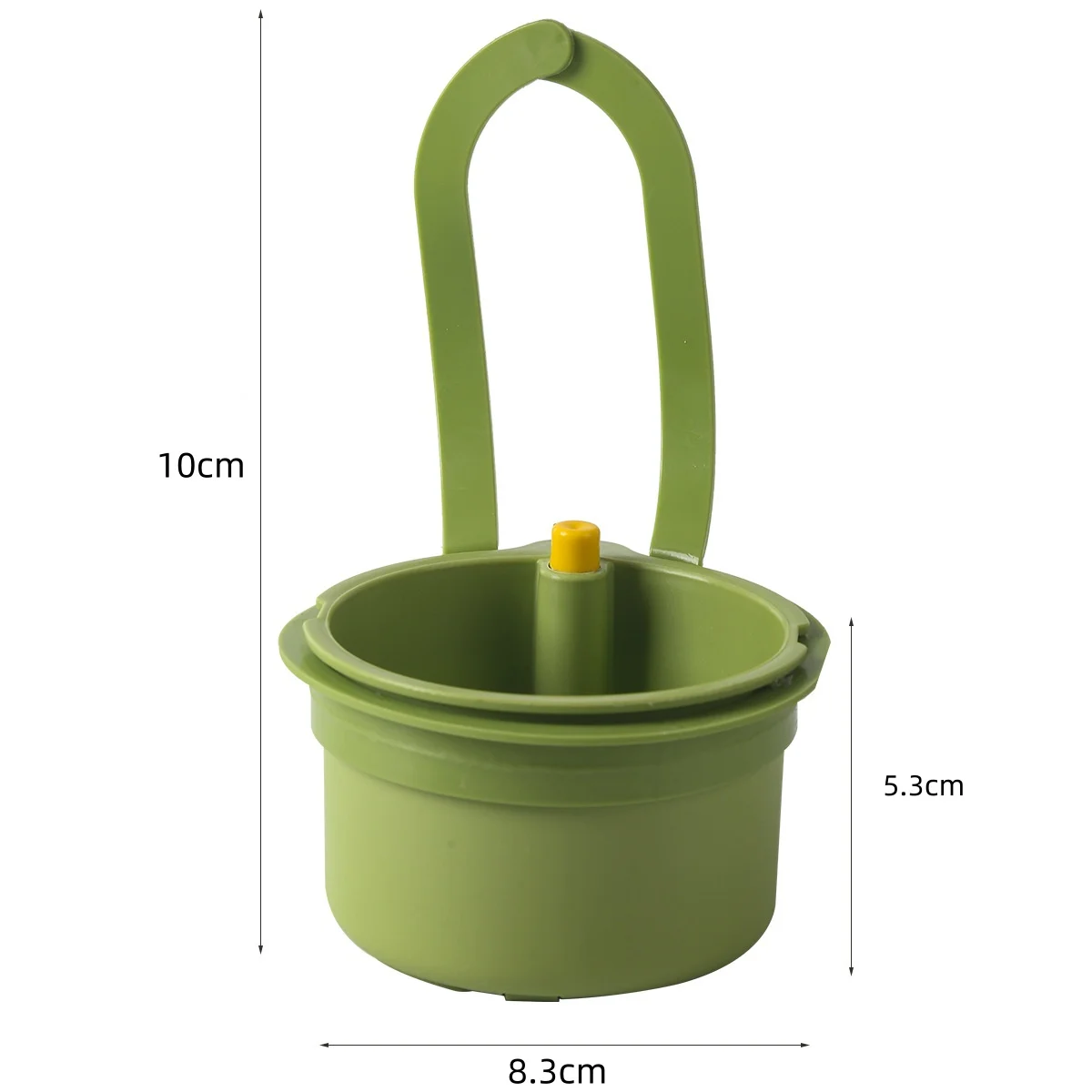 Kitchen Sink Strainer Basket with Faucet Hanging Waste Catcher And Draining Filter Press for Easy Dumping