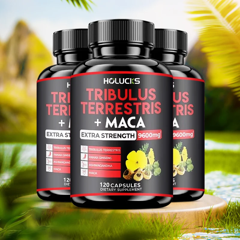 

Organic Black Maca Extract - Natural Power and Stamina with Black Pepper for Absorption 120 Vegetarian Capsules