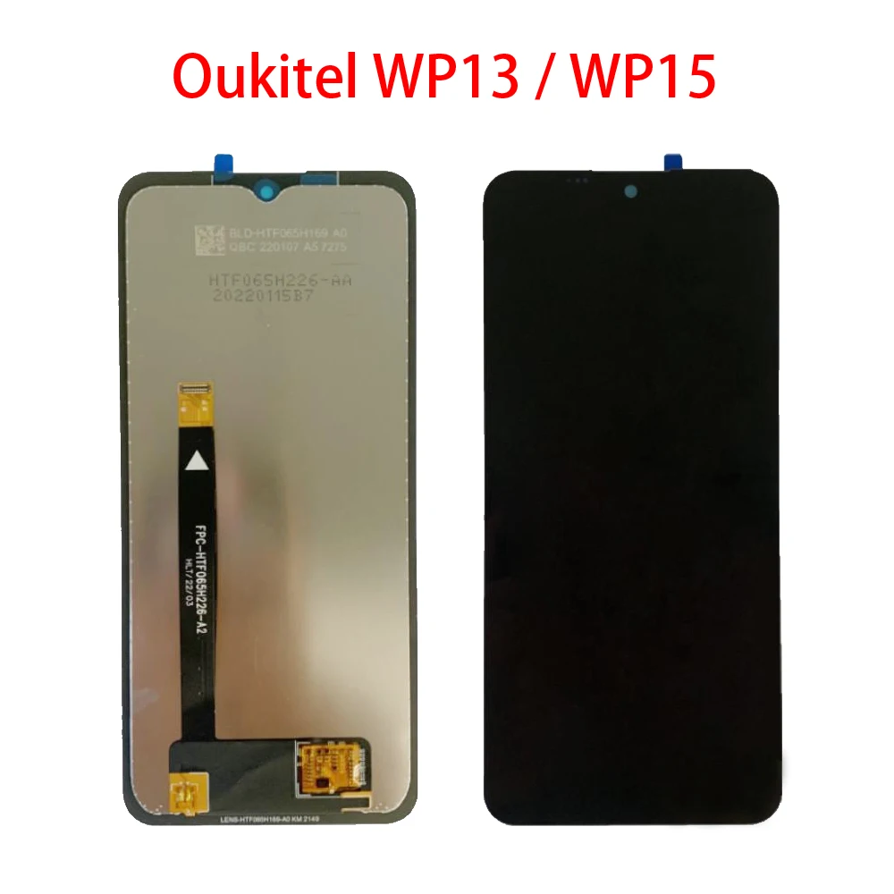 LCD Display For Oukitel WP5 WP6 WP7 WP8 WP9 WP13 WP15 WP16 WP17 WP18 WP19 WP20 WP21 LCD Display Touch Screen Assembly