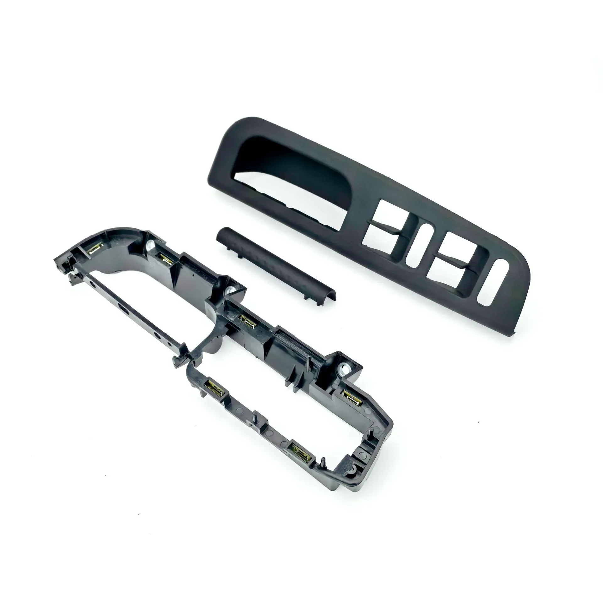 3Pcs Black Color for Bora Golf 4 Interior Door Handle Lifter Switch Bracket Base Caps 1J1 867179 3B1 867 171 E 3B0867175