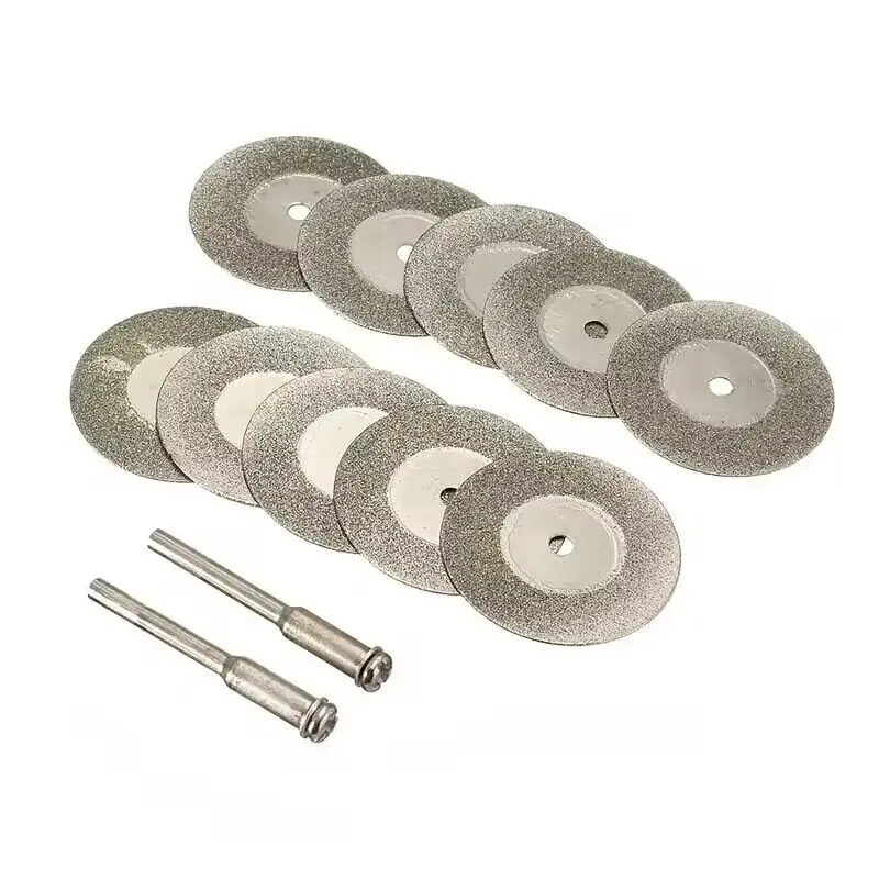 10pcs 20mm Accessories Diamond Grinding Wheel Saw Mini Circular Saw Cutting Disc Rotary Tool Diamond Disc