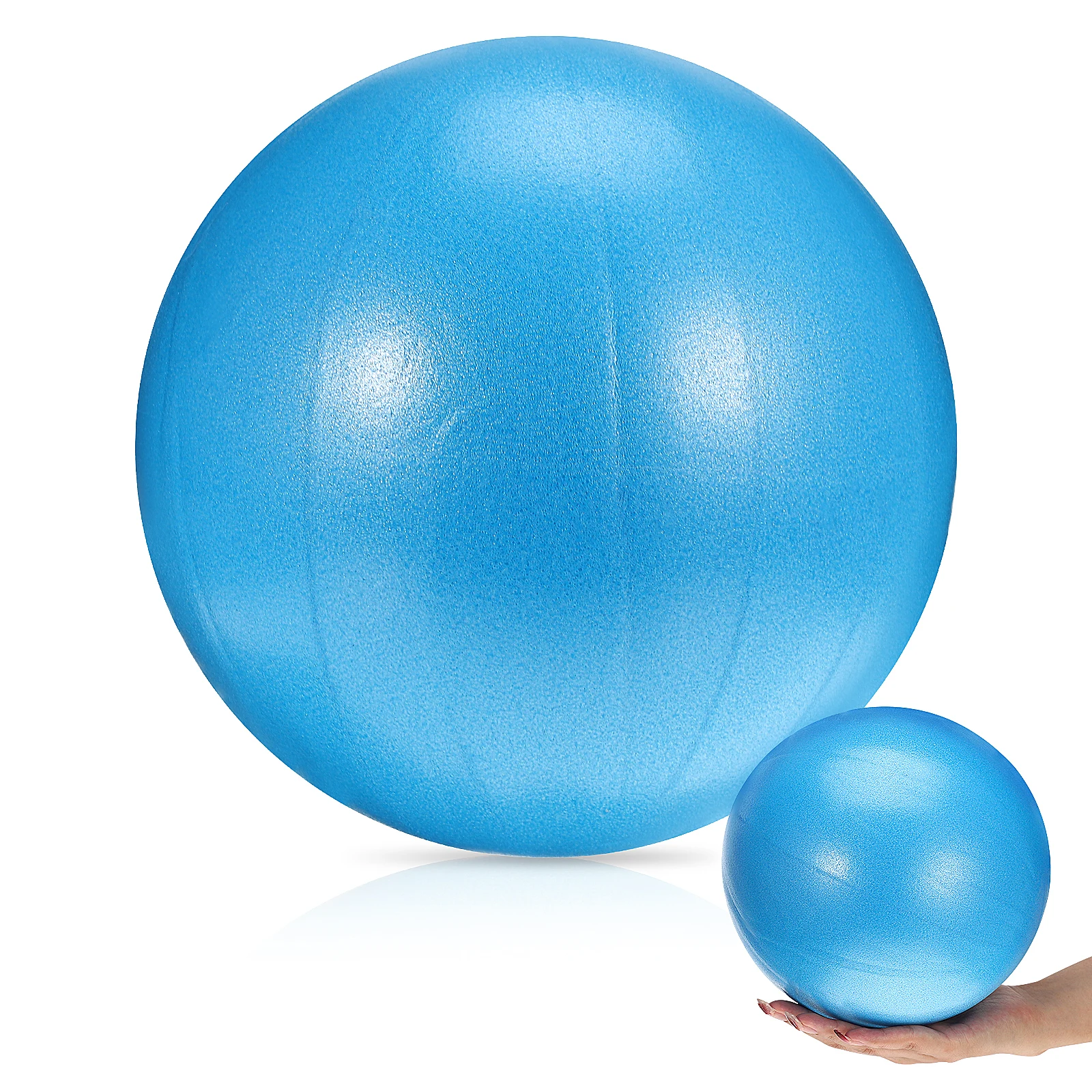 

1pcs Ball Blue PVC Small Exercise Stability Training Core Balancing Fitness Gym Equipment Workout Reusable