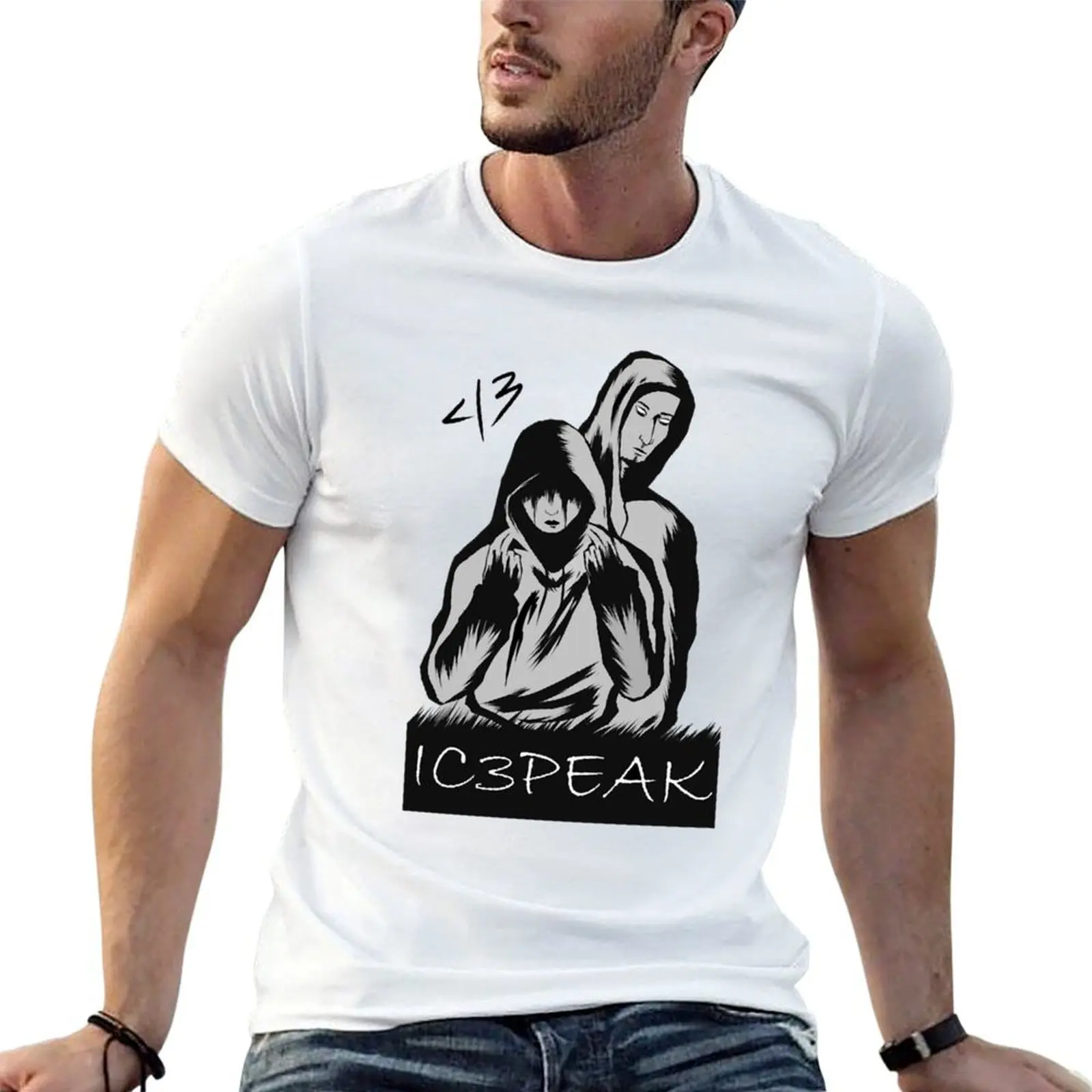 

shirts IC3PEAK shirt t t summer shirt man man T-Shirt graphic man t graphic