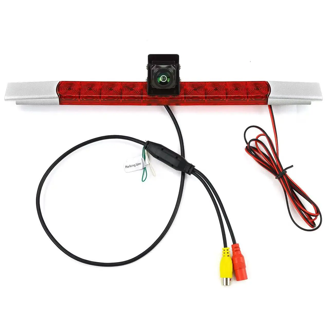 Universal High Brake Light Reversing Camera Kit Flat Surface Mount Rear View Camera for Truck BUS Camper RV Van Backup Camera