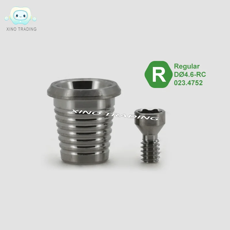 5PCS Grade 5 Titanium Base for Dental Implants Factory Temporary Prosthetics Abutment Multi Unit Straumann Ti Base