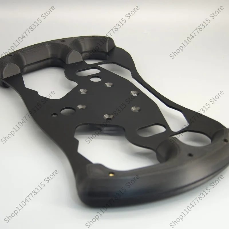 Aluminum Alloy F1 Sim Racing Wheel Ultra Light Racing Simulator Mod Steering Wheel Easy Non-destructive Mount For RS50