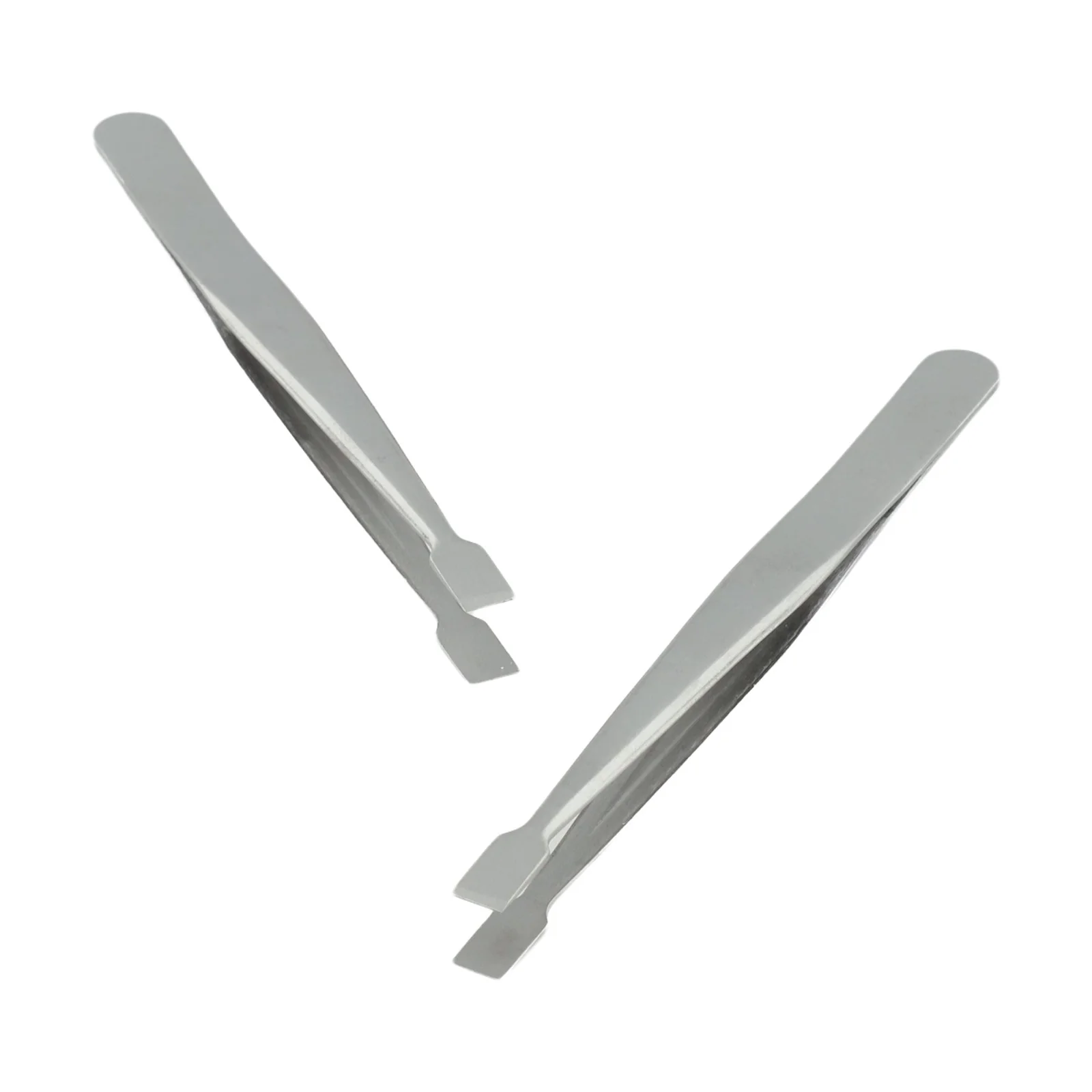 Stainless Steel Flat Tweezers Set for Collectors Handling Stamps Documents and Industrial Applications with Build - view 4