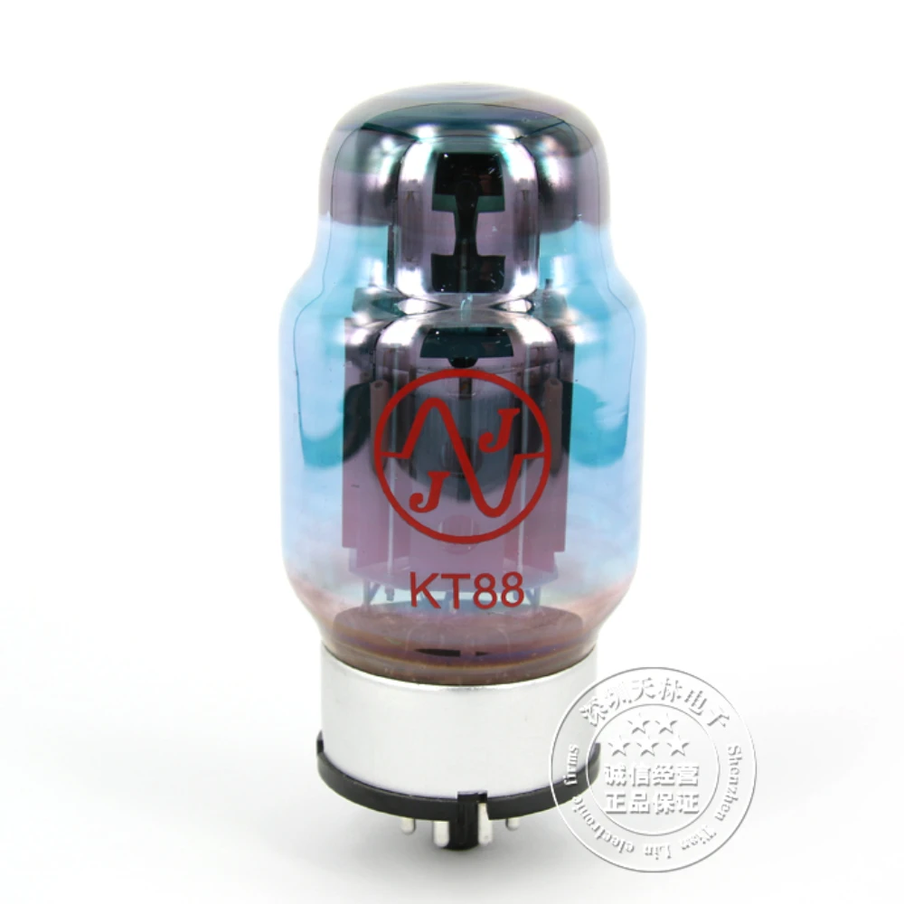 JJ KT88 Blue Vacuum Tube Replaces 6550 Kt120 KT66 for HIFI Audio Valve Electronic Tube Amplifier Kit DIY Matched Quad