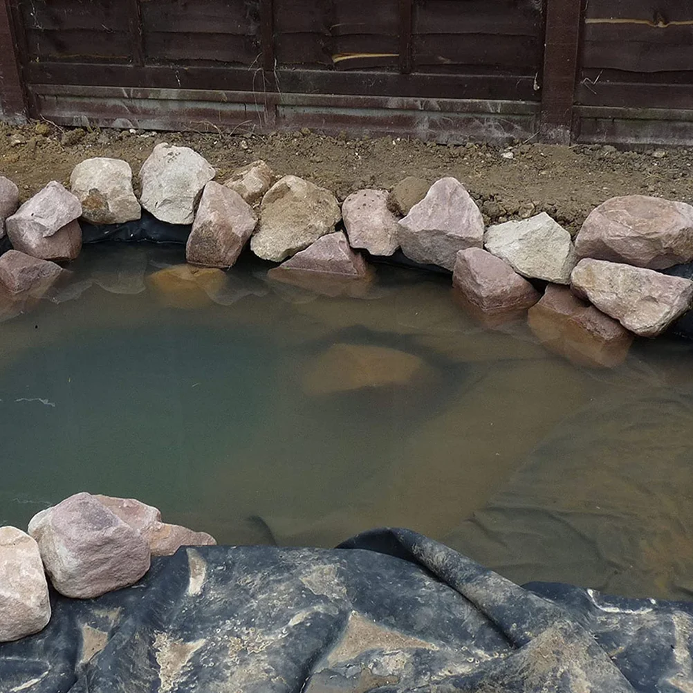 

250cmx300cm Waterproof Pond Liner Heavy Duty Hdpe Material for Outdoor Ponds Fish Tank Insert Garden Water Feature Liner