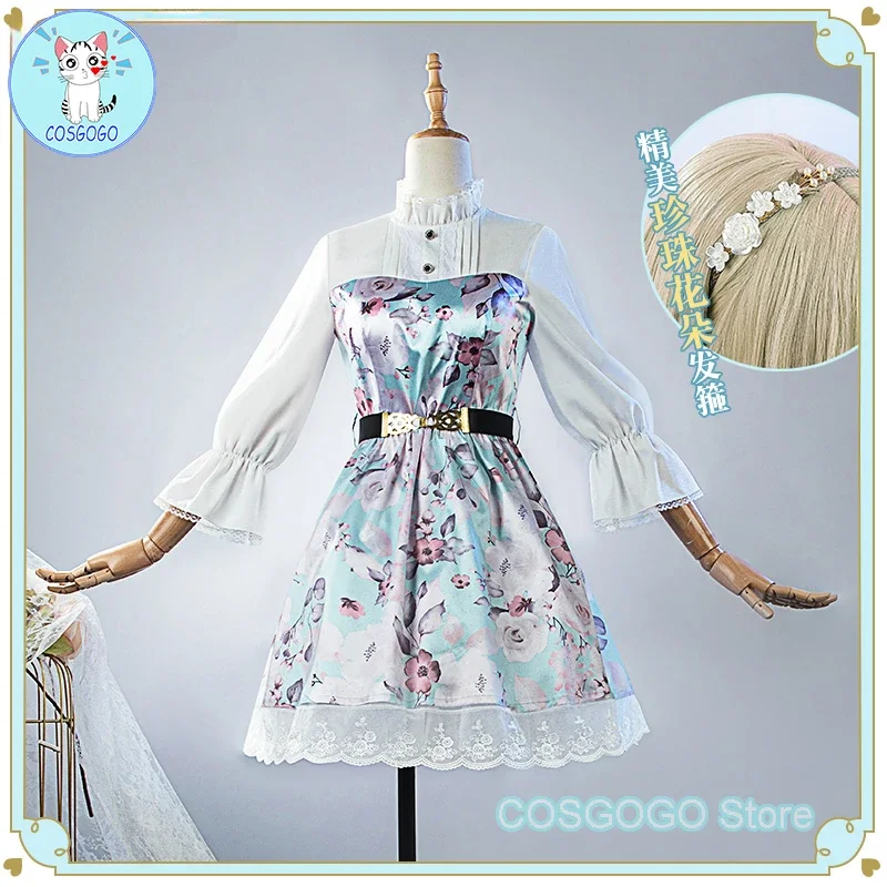 [Customized] Game NIJISANJ Aizawa Ema Cosplay Costume VTuber Women Men Lovely Dress Suit Outift