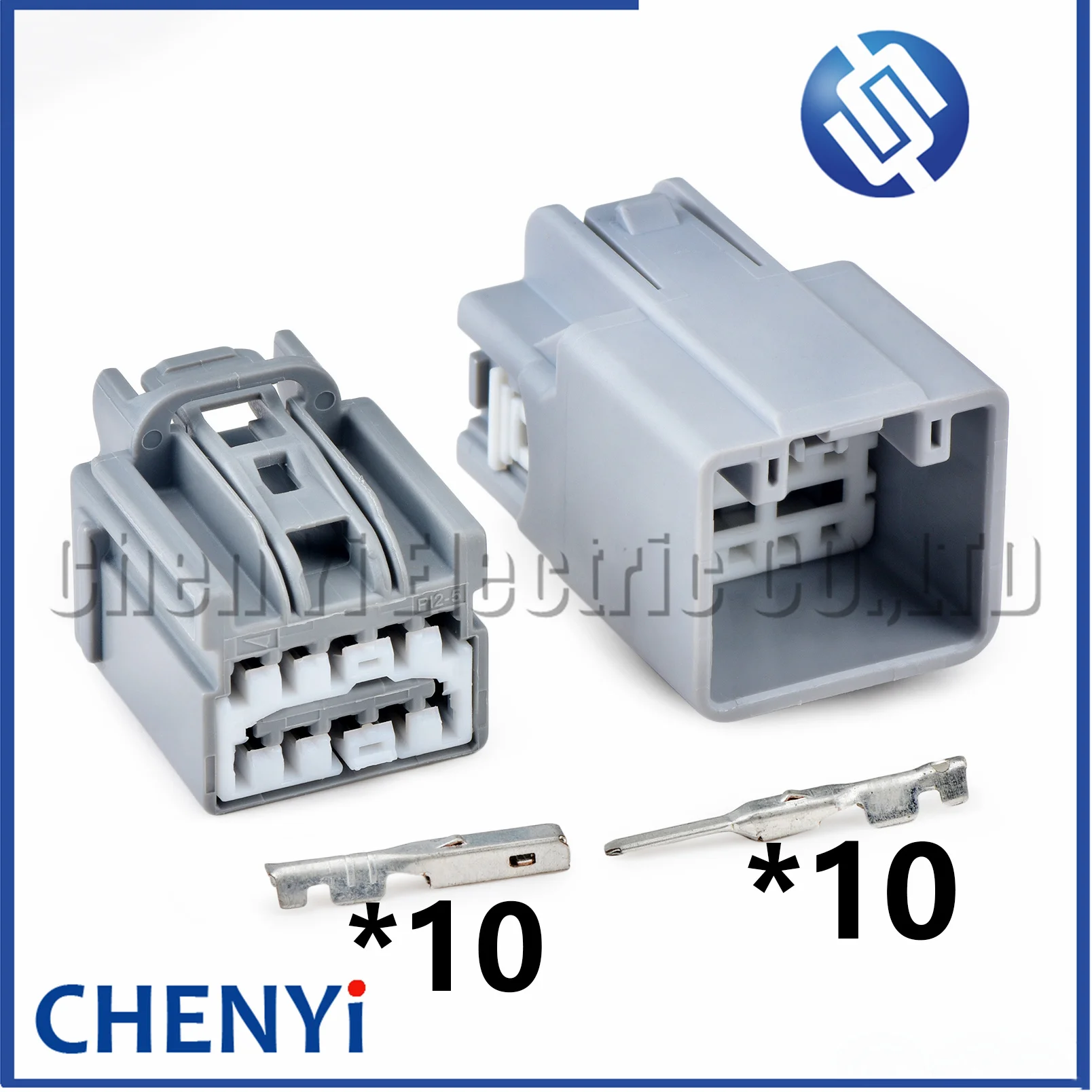 10 Pin Female Auto Rearview Mirror Cable Socket Grey Connector plug 7282-6455-40 7283-6455-40 For Ford Focus