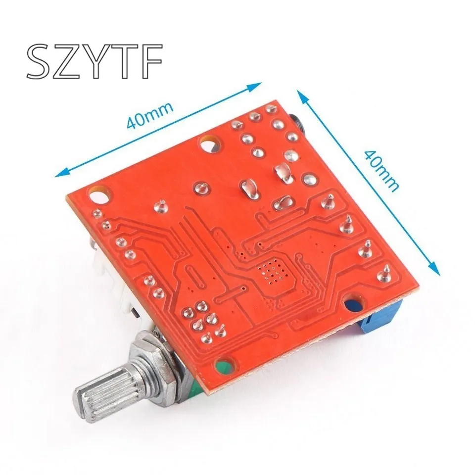 10W + 10W PAM8610 D Class Dual-kanal HIFI Audio Verstärker Bord – Detail 2