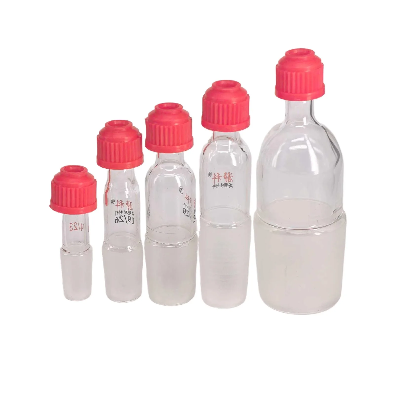Size 14/23 19/26 24/29 24/40 29/32 34/35 40/38 Stopper Ground Joint Glass Bushing Thermometer Adapter Screw Cap Labware