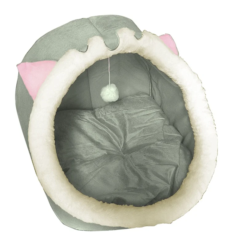 

AD04-Popular Warm Cats Bed, Comfortable Cats Lounge Chair Cushion Cats House Tent Very Soft Puppy Cushion Bag Washable Cats Bed