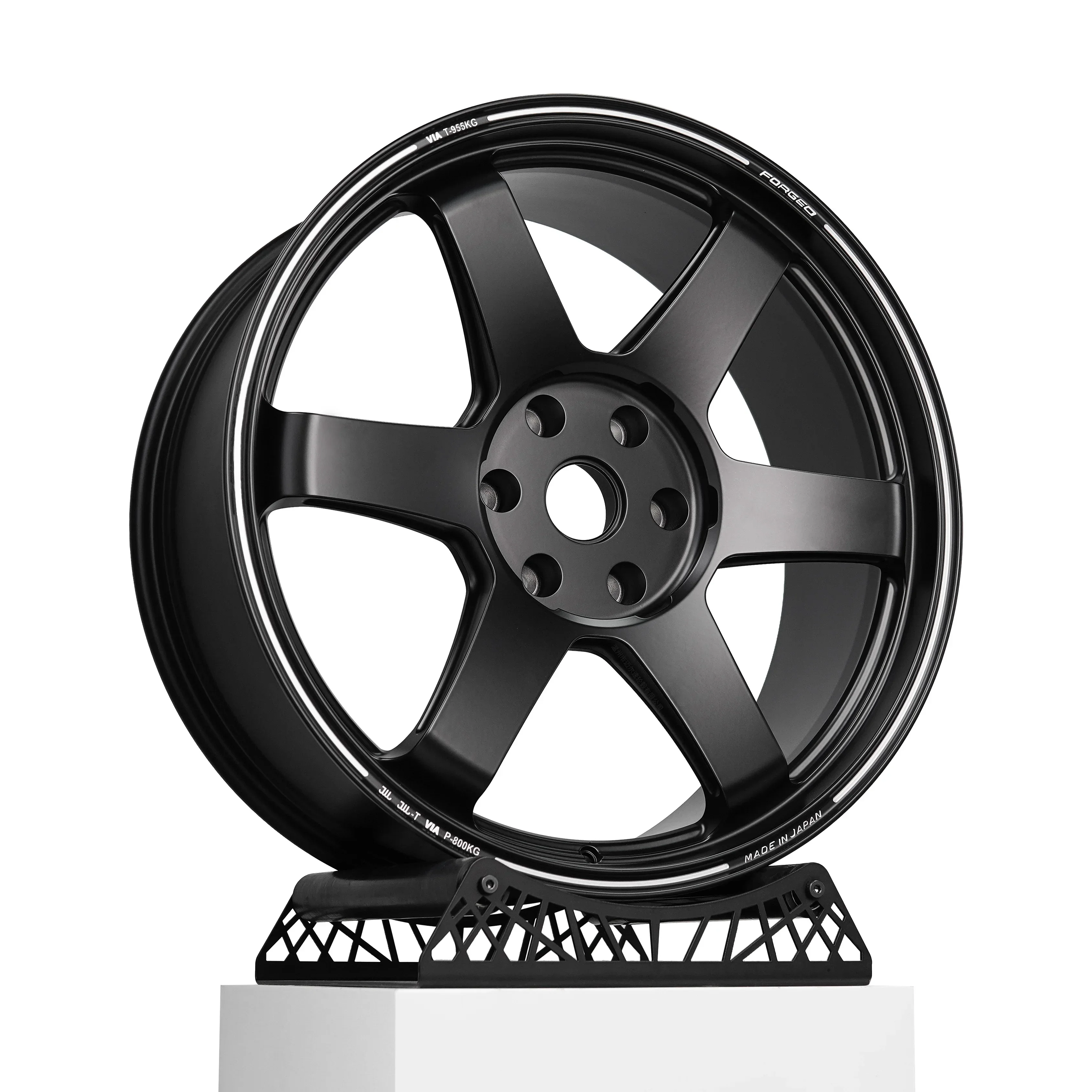 Quality T6061 Aluminium Forged TE37 Racing Wheel 18 19 20 21 22 Inch FK8 S2000 GR86 BRZ F80 F82 6 Spoke Wheels