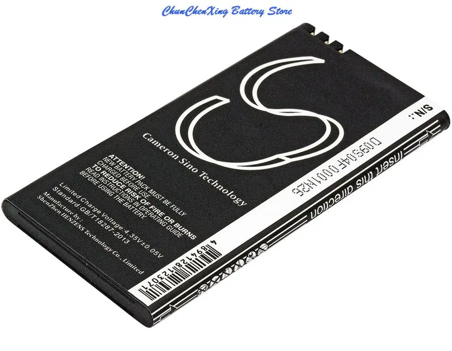 High Quality 1900mAh Battery BL-T5A, BV-T5A for Nokia/Microsoft Lumia 550, 30,730 Dual SIM,735,735 Dual SIM,738