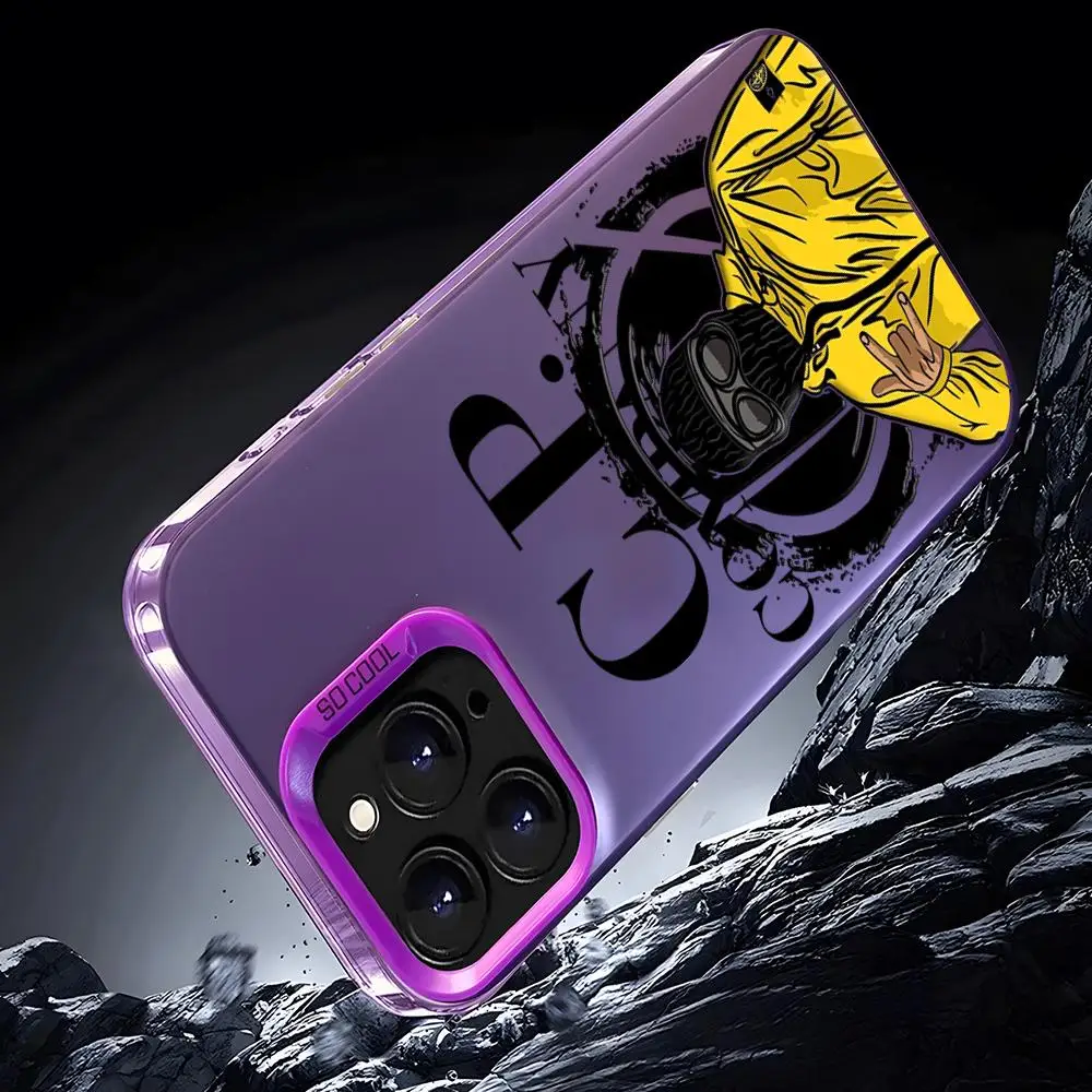 Capa de Celular Luxuosa C-Cp-s Senior Cool C-ComPany Prata Colorida Moderna para iPhone 17 16 15 14 13 12 Pro Max 11 2025 – Nova Tendência