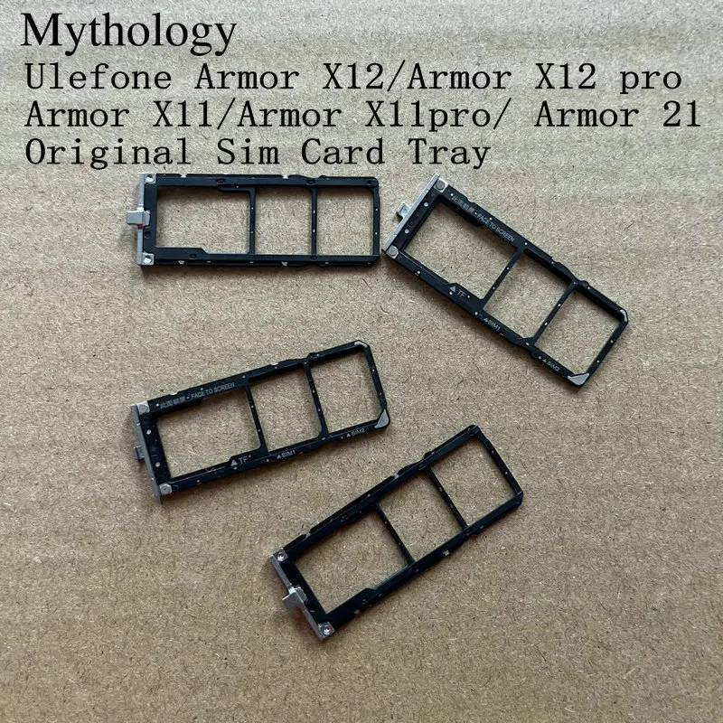 For Ulefone Armor X12 Pro Sim Card Tray for Armor 21 Armor X11 pro Armor X12 Original Card Slot Mobile Phone Accessories