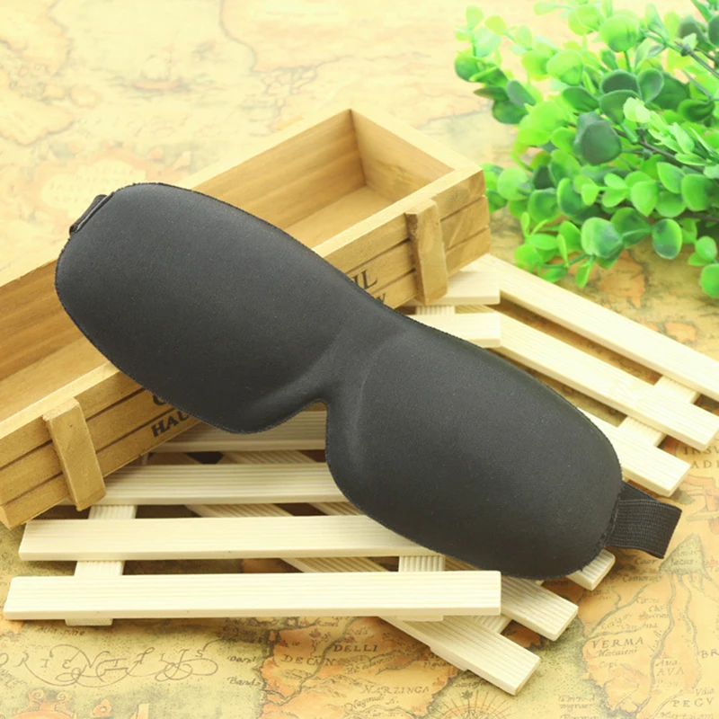 

Маска для сна Розово-красная 3D-контурная маска для глаз для путешествий, сна, повязка на глаза, удобная, легкая, дышащая