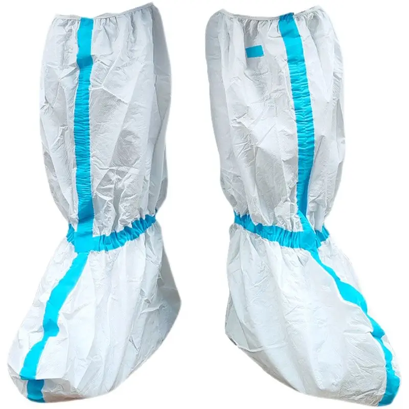 Capa de sapato de segurança de trabalho resistente a óleo descartável protetora