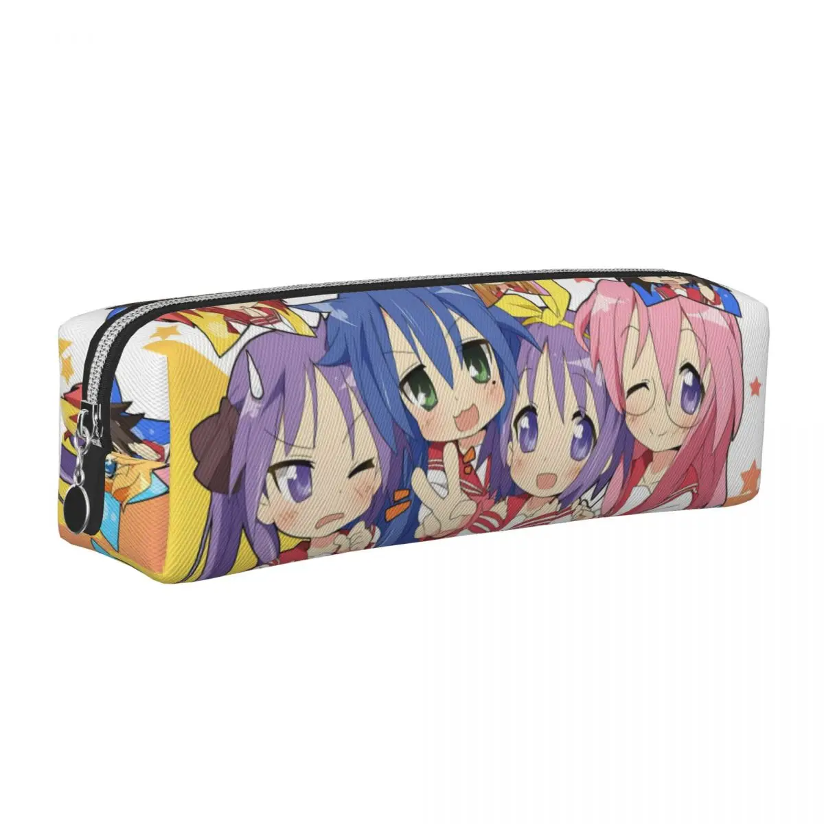 

Lucky Star Manga Pencil Cases Pen Holder Pencil Bags Girls Boys Big Capacity School Supplies Cosmetic Pencil Box