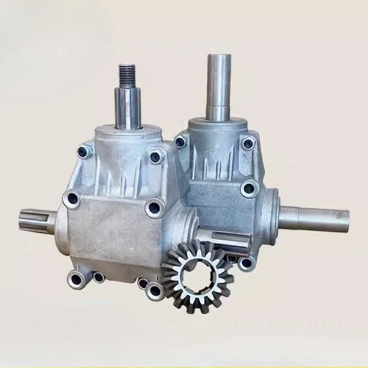 T type 1:1 right angle gear reducer 4 mode gearbox steering box commutator 90 degree angle device guide box