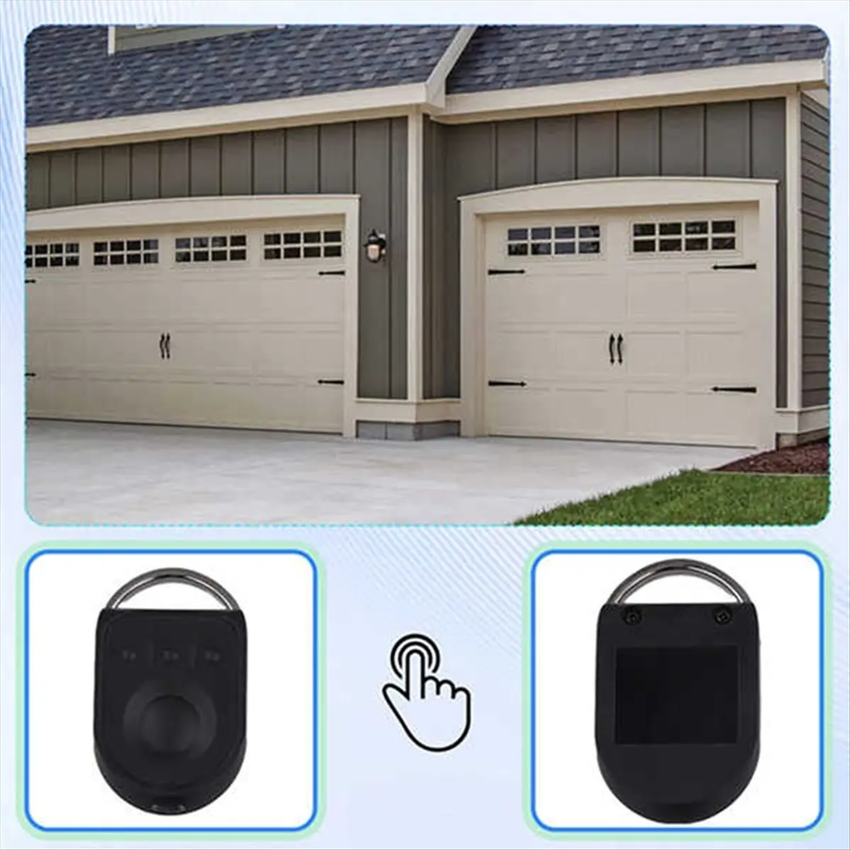 

Последняя модель, 5 шт., пульт дистанционного управления для гаражных ворот, 433 МГц для Ke Pé 2 NS Keistar 4 N, ручной передатчик