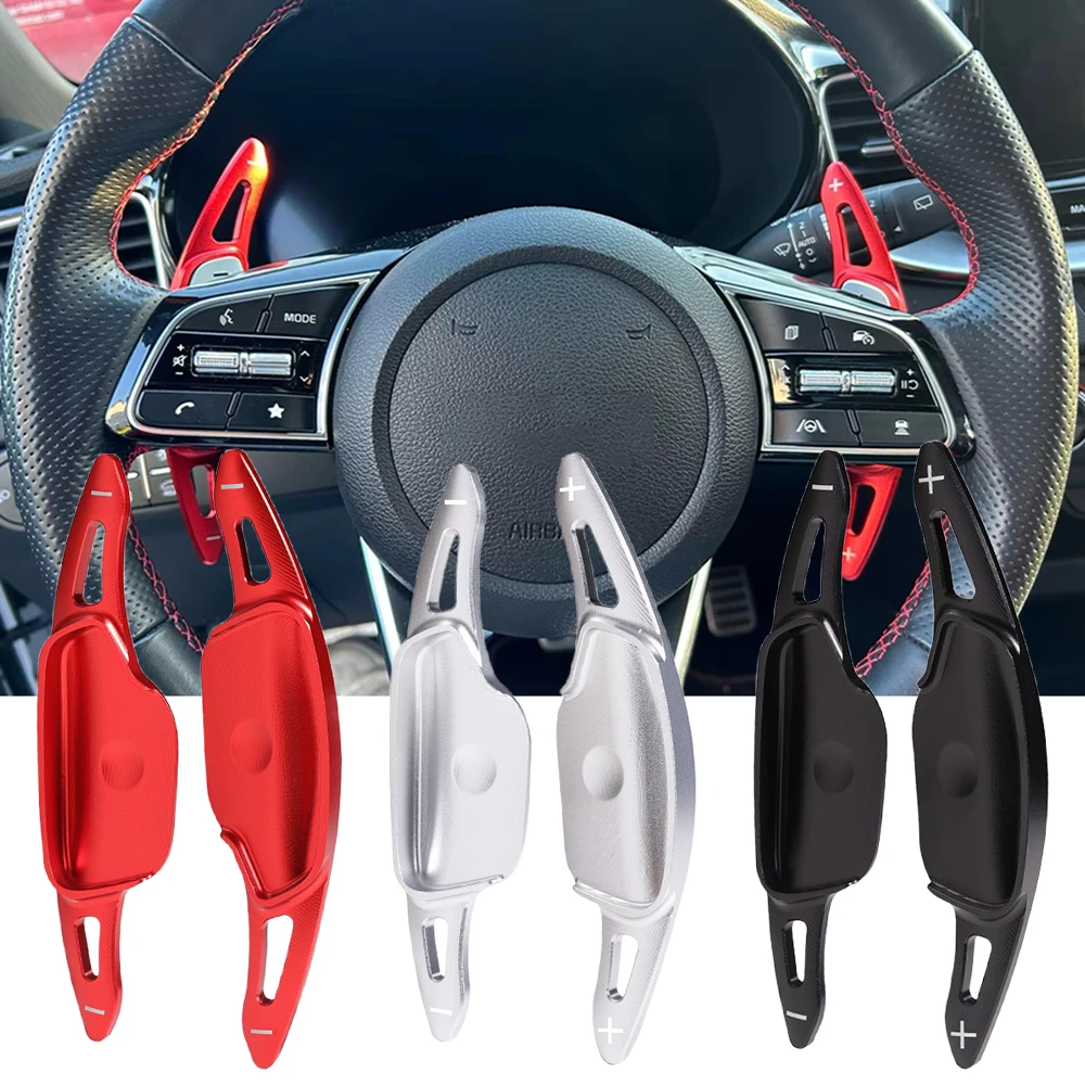 Car Steering Wheel Shifter Paddle Gear DSG Extension For KIA K5 Optima GT JF K3 Cerato Forte Sportage ProCeed 2020 Accessories