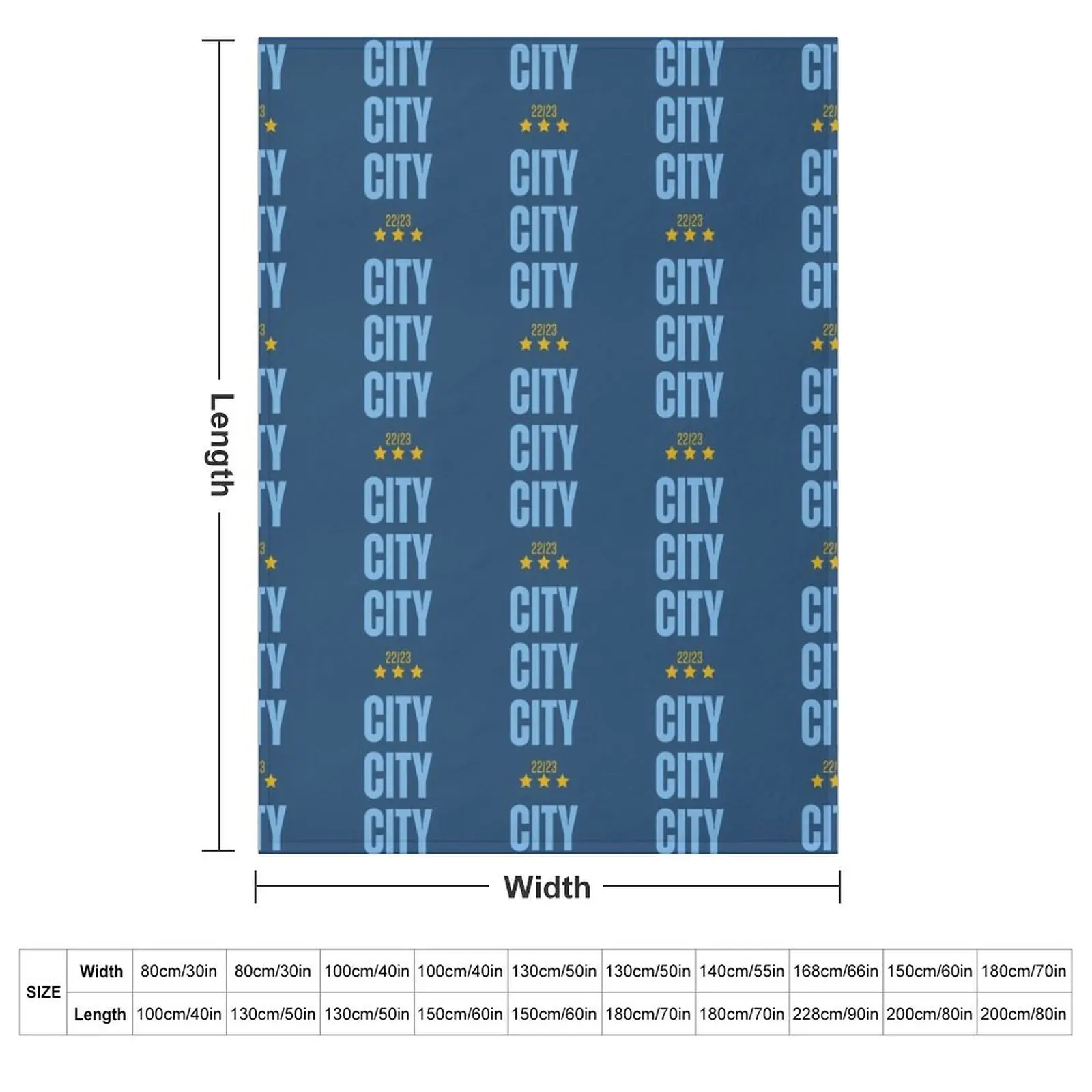 Manchester City Treble Winners Classic Throw Blanket Retros Blankets For Sofas Thermals For Travel Cute Blankets