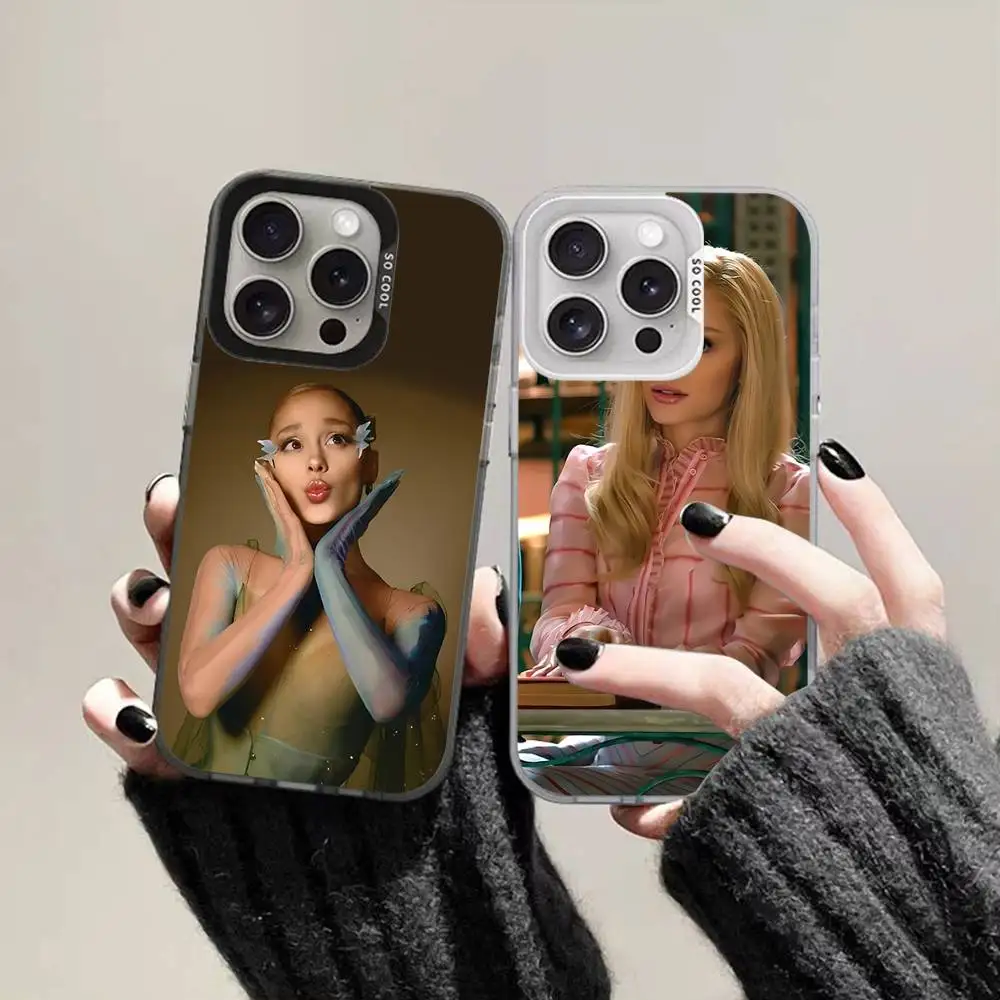 

A-Ariana Grande Phone Case For IPhone 17 16 15 14 13 12 11 Pro Max Plus X XR XS Max Shockproof Bumper Cover
