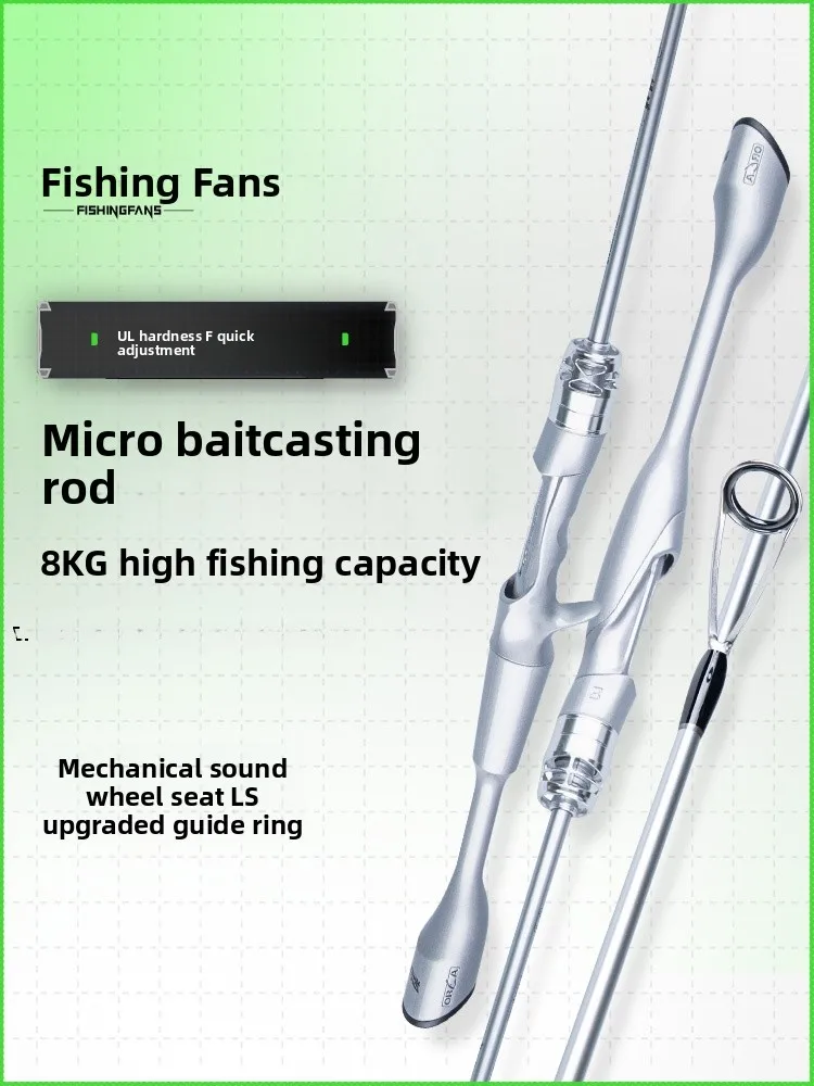 釣り愛好家向け超ソフトulスピニングリール初心者キットシルバートラウトセットクイックアジャスト釣り竿ルアーロッドドロップショット