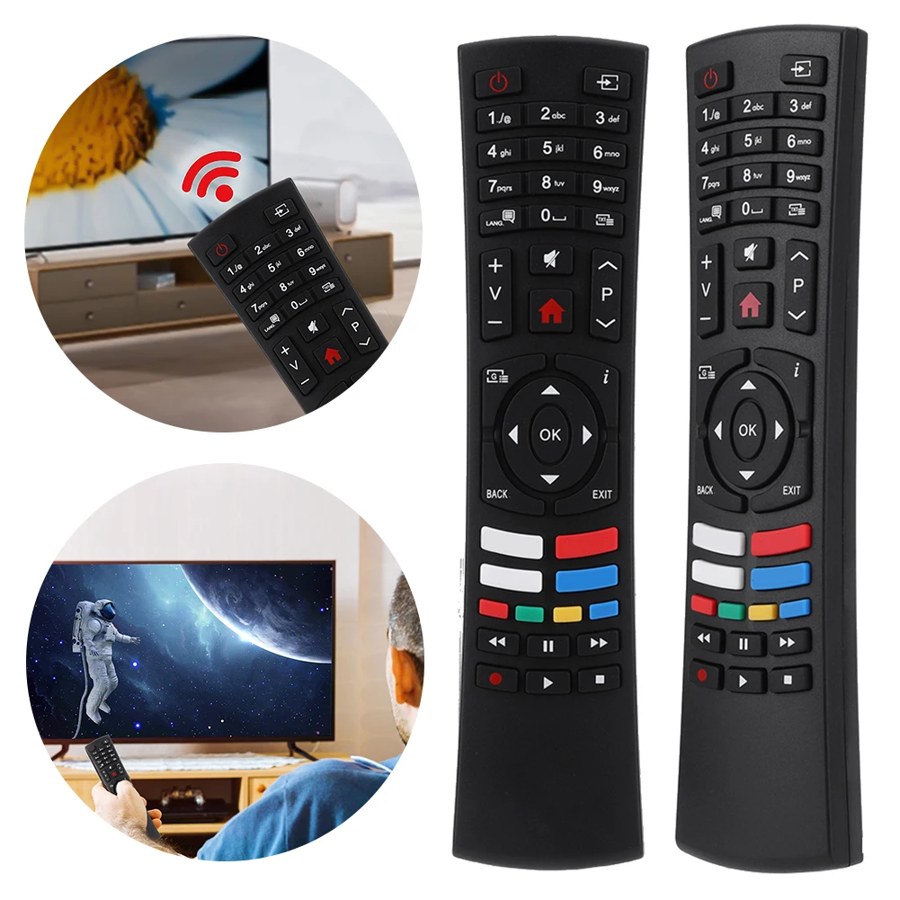 RC4391P Smart TV Remote Control Multi-Brand Model Compatible Smart TV Remote for VESTEL/BUSH Hitachi/Nordmende