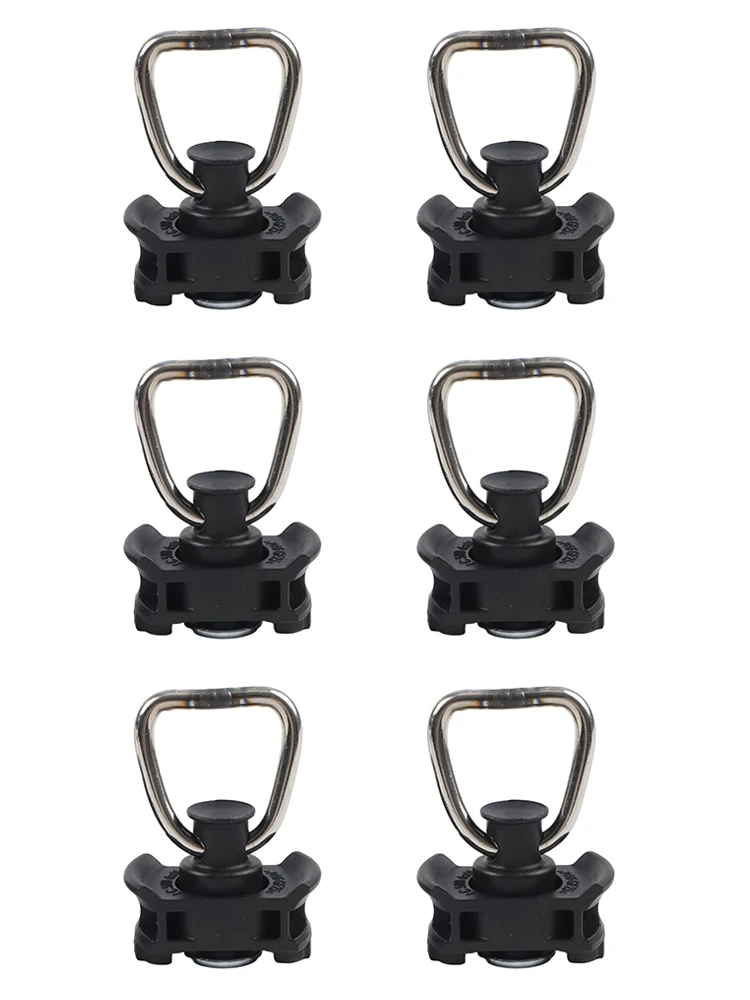 Truck Trailer Accessories Stainless Steel Track Lock Load Securing Flexible Lashing Point Accessory Quick Assembly Mechanism