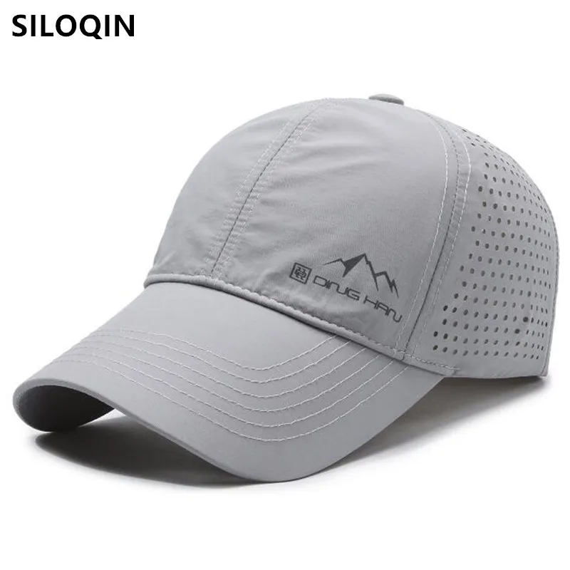 New Summer Breathable Mesh Caps For Men And Women Thin Light Baseball Cap Golf Cap Party Hats Camping Fishing Hat Snapback Cap