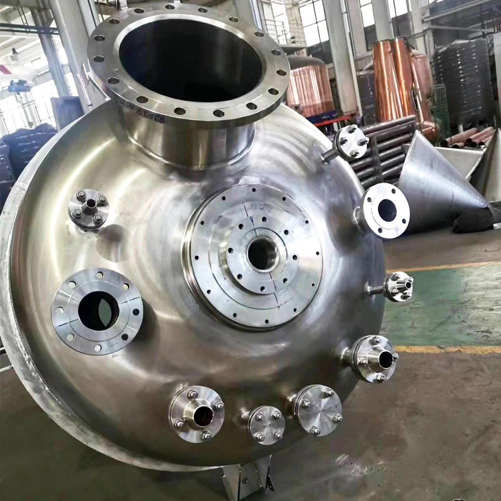 ASME 15000L 20000L 30000L 50000LM Serbatoio reattore chimico sigillato magnetico in acciaio inossidabile Serbatoio reattore batch industriale