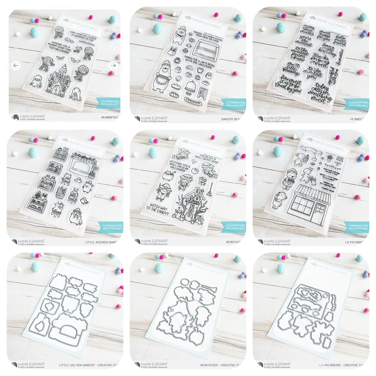 

Metal Cutting Dies Scrapbook Diary Decoration Embossing Bewitched Cut Die Clear Stamps Template DIY Make Card Album