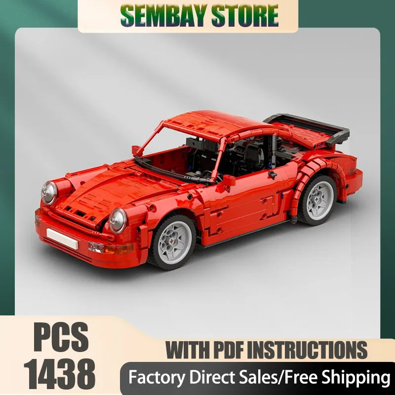 بطل سرعة السيارات Moc قوالب بناء وحدات سوبر سيارة رياضية نموذج التكنولوجيا كتل عيد الميلاد لتقوم بها بنفسك لعبة هدية البناء #1