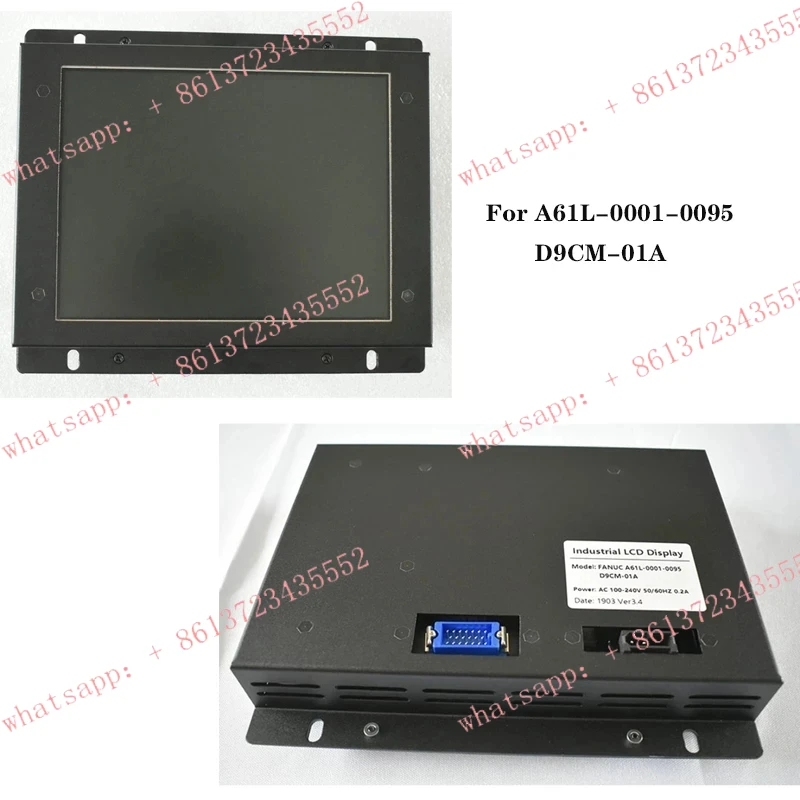 CMC Industrial LCD Display Monitor For Replacing FANUC 9\