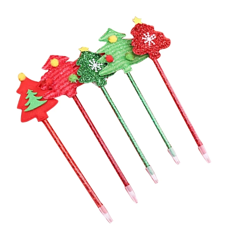 Pack of 4 Christmas Theme Ballpoint Pen Cartoon Ballpoint Pen Funny Writing Pen