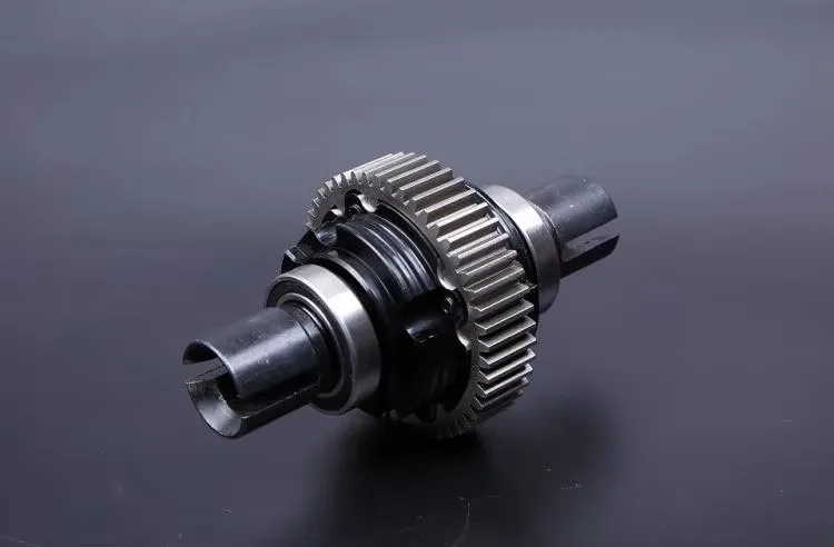 CNC-bewerking volledig metalen behuizing differentieel met alle metalen paraplu tanden voor 1:5 HPI KM ROVAN BAJA 5B 5T 5SC