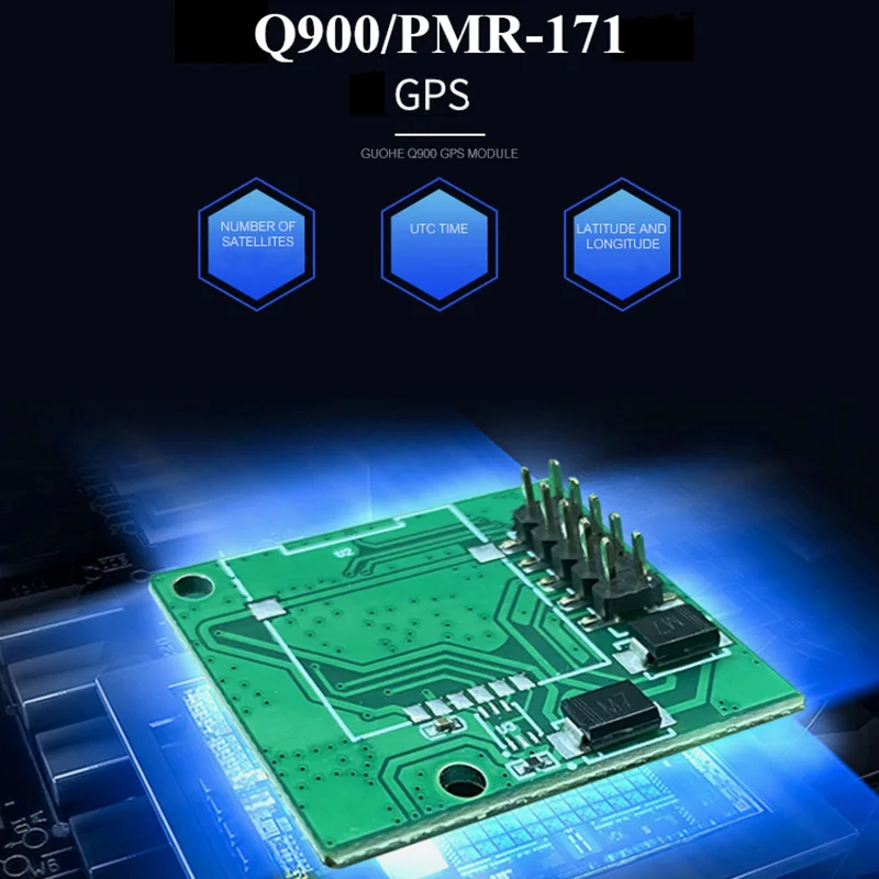 Imagem -02 - Módulo Gps Tempo Utc Número de Sons Latitude e Longevidade Guohetec-pmr171 Q900