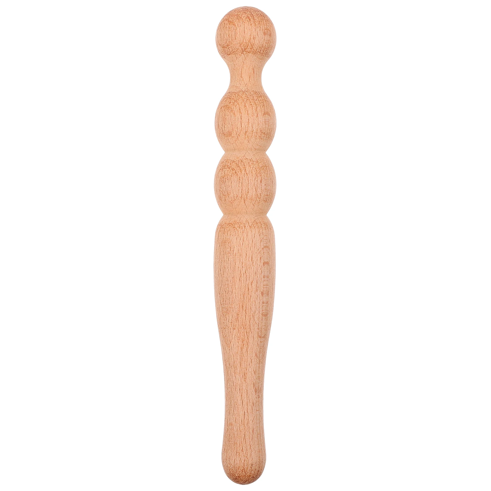 

1 шт. деревянная массажная палочка для тела, инструмент для массажа акупунктурных точек, эргономичный дизайн, гладкая поверхность, ручная скребковая стержень для подошвы, домашний спа
