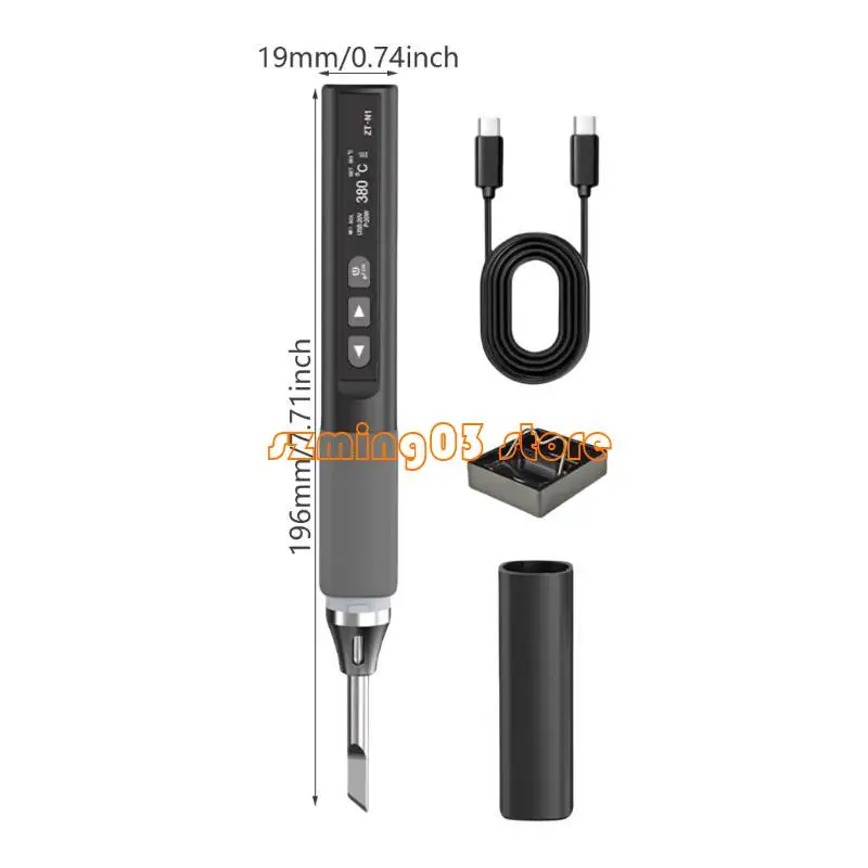 H9EC cordlessling oldering kits usb ascing cordlible soldering repair sett