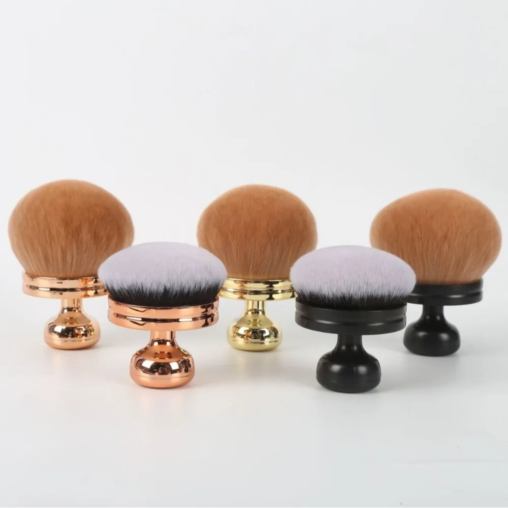 Extra Large Body Makeup Brush Soft Synthetic Hair Professional Kabuki Brush 74mm Wide-headed Self Tan Back Applicator Bronzers