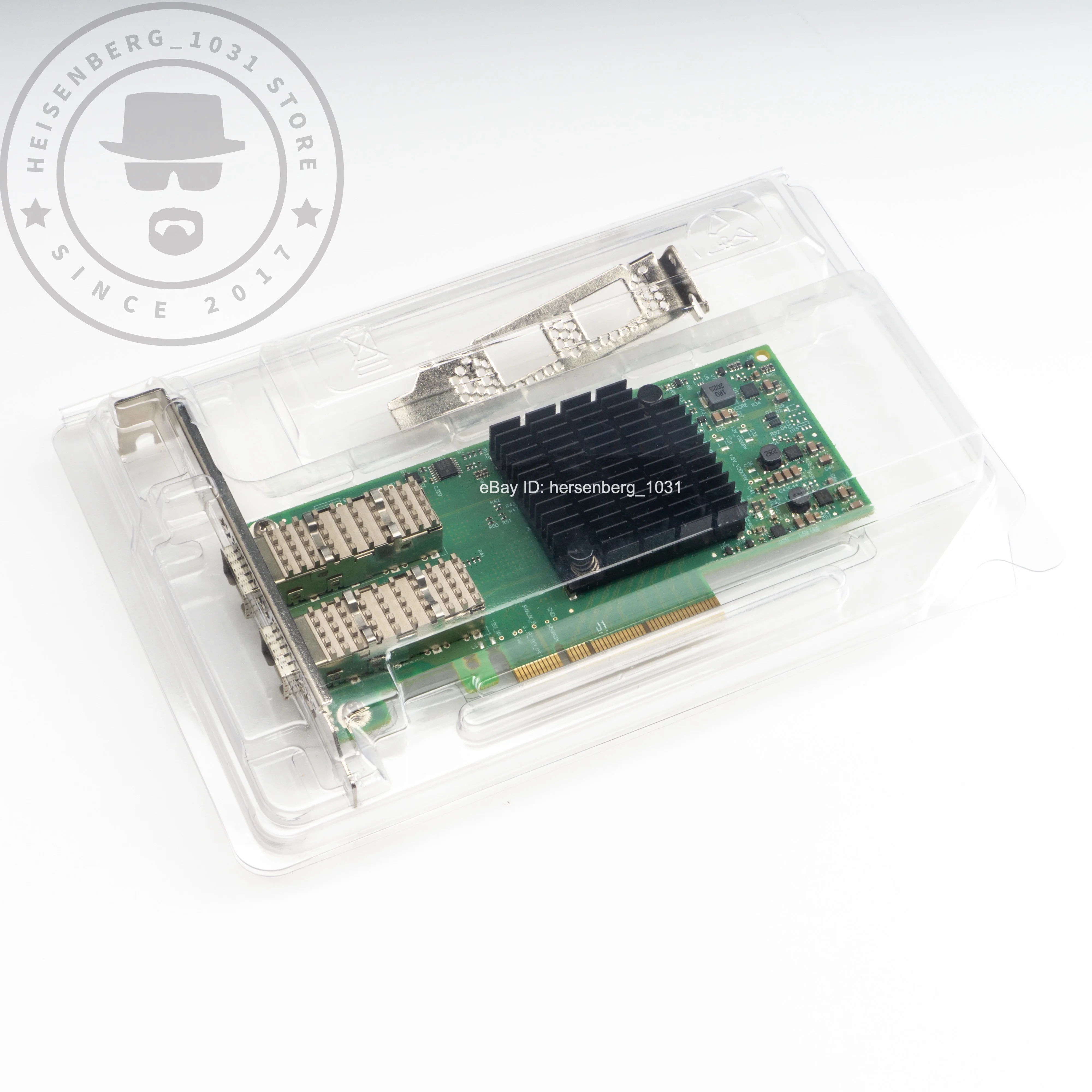 MCX4121A-ACUT Mellanox ConnectX®-4 Lx EN network interface card, 25GbE dual-port SFP28, PCIe3.0 x8, UEFI Enabled, Both brackets